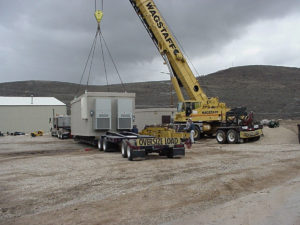 Lifting Telecom Shelter Wall-Mount Units